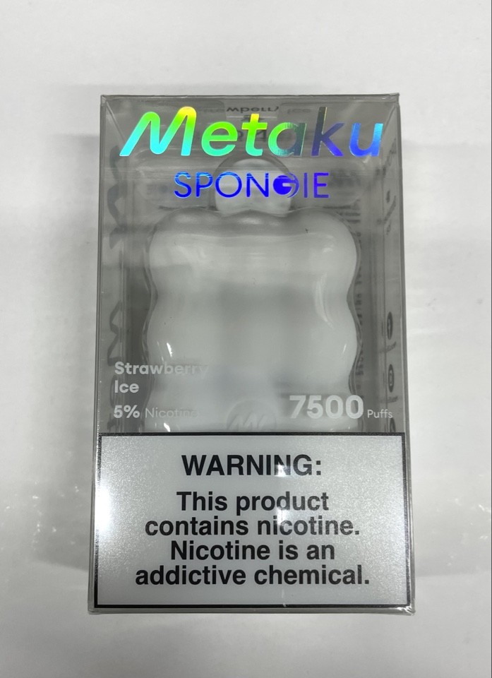 Metaku Spongie ( Клубника-холодок ) 7500 затяжек.