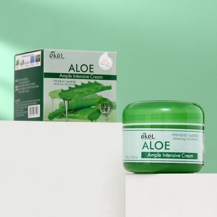 Крем для лица с экстрактом Алоэ Ekel Ample Intensive Cream Aloe 100g